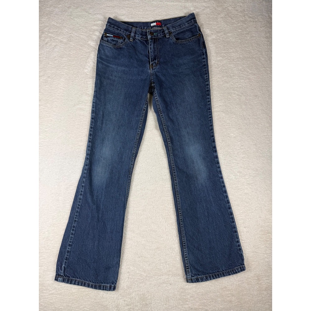 Tommy Hilfiger Jeans Womens 7 Blue size 26 Bootcut Vintage 90s Tommy Girl Denim